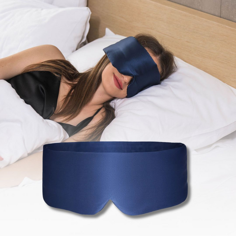 Sovemaske BOLLSEN Deep Sleep Mask i silke